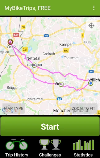MyBikeTripsPRO GPS+Maps+Speed