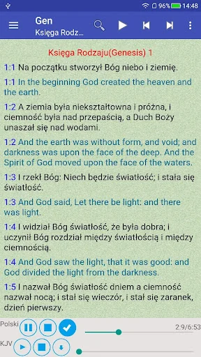Polish English Audio Bible