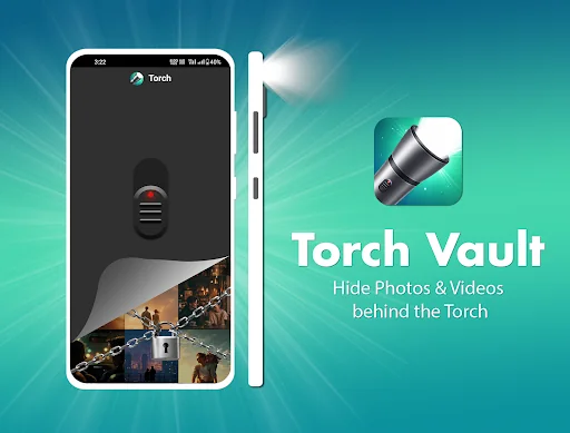 Torch Vault- Hide Photo,video