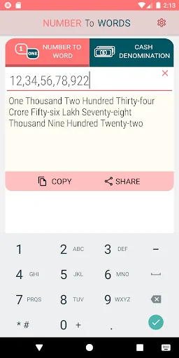 Number To Words