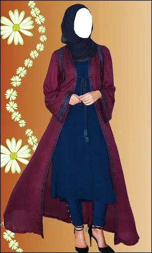 Fashion Burqa Photo Suit