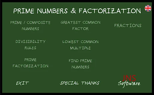 Prime numbers and factorizatio