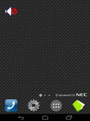 Auto mute of media volume.