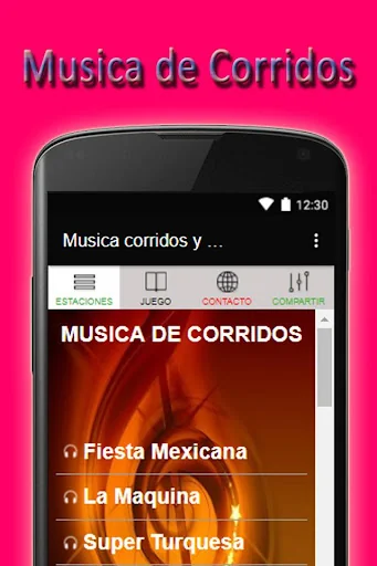 Music corridos and band