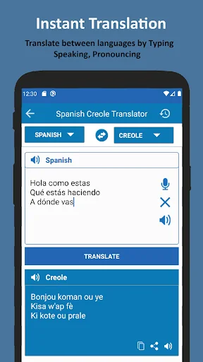 Spanish Creole Translator