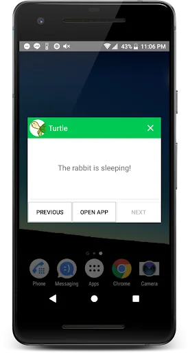 Popup Notification for LINE