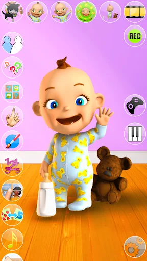 Talking Baby Games with Babsy