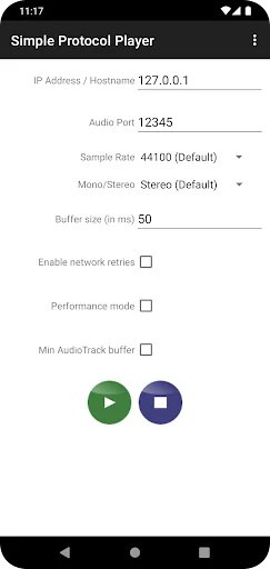 Simple Protocol Player