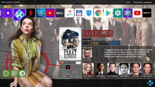 KFM Launcher v2 for Tv Box