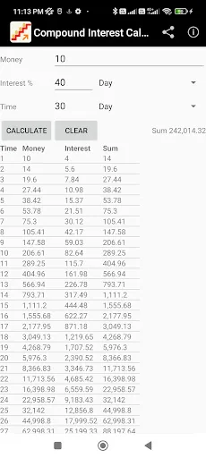 Compound Interest Calculator