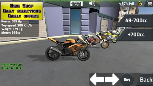 Drag Racing 3D: Pro Bike Tuner