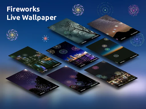 Fireworks Live Wallpaper