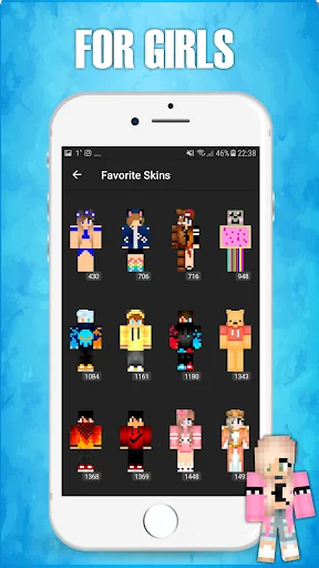Skins for Minecraft PE