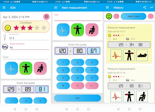 Cardio Journal - Blood Tracker