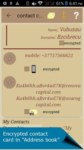 Latebra cryptographic app