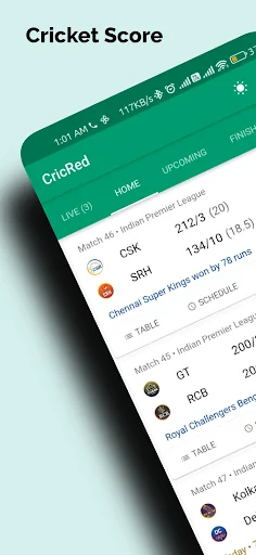 CricRed - Live Cricket Score