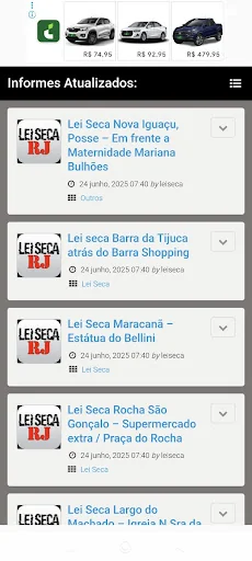 Lei Seca Rj - Resumo Lei Seca