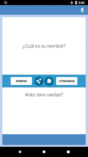 Spanish-Lithuanian Translator