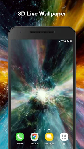 Galaxy Space Live Wallpaper