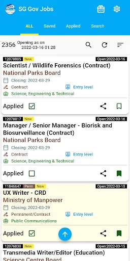 Singapore Gov Job