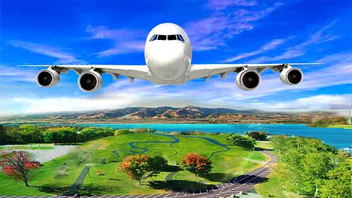 Flying planes Flight Simulator