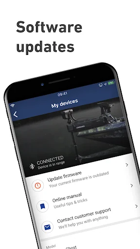 Lowrance: app for anglers