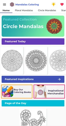 Mandalas Coloring Book Relax