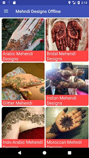 Mehndi Designs Offline