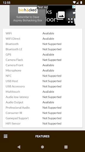 Device HW Info System & CPU