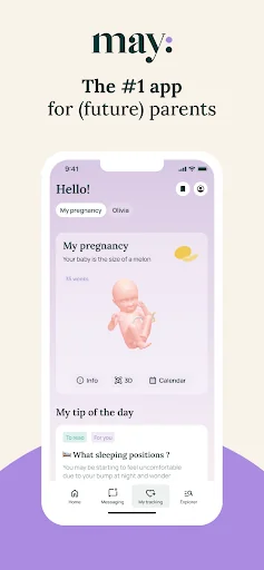 May – Baby, parents