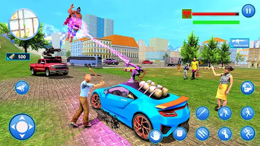 Superhero City Crime Car Game