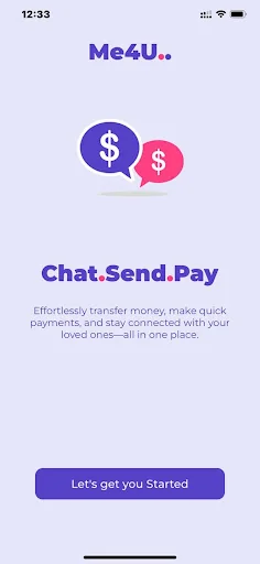 Me4U: Chat, Send/Receive Money