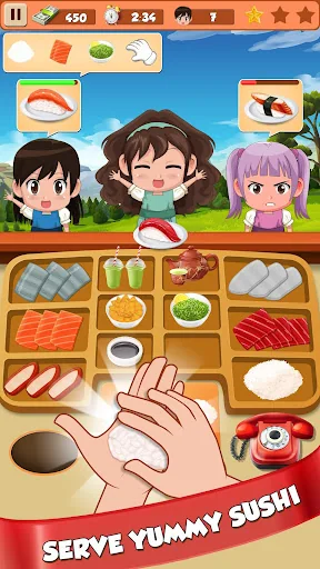 Tasty Sushi Restaurant Chef