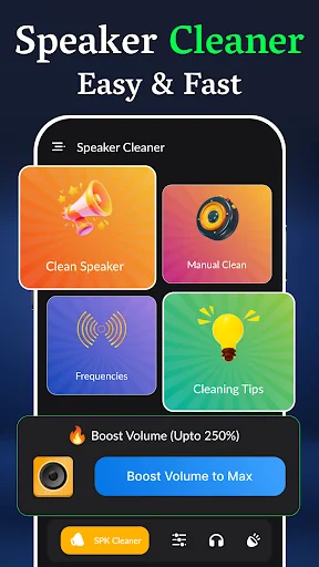 Mobile Speaker Remove Dust