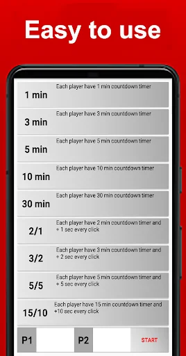 Chess Clock: Timer