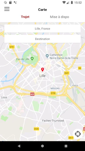 Cab for Lille