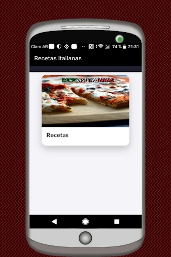 Recetas Italianas en Español
