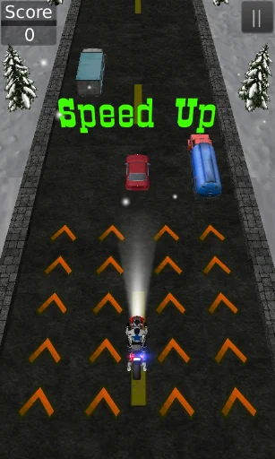 Xtreme Police Moto Racer Bike