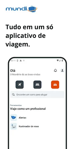 Mundi: Voos, Hotéis e Carros