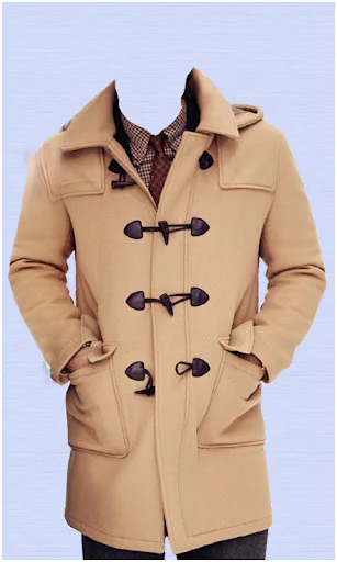 Man Stylish Coat Photo Suit