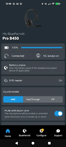 BlueParrott App