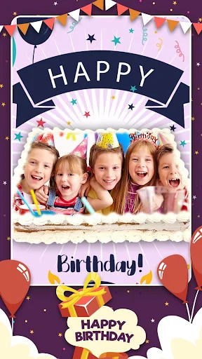 Photo On Birthday Cake