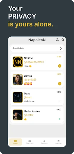 NapoleoN Chat: Safe Messaging