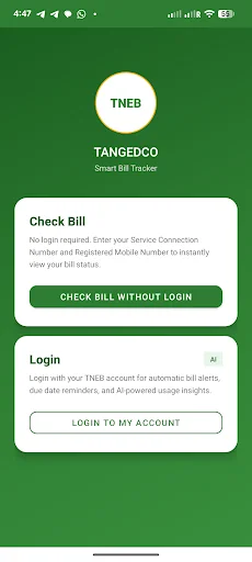 Bill Checker for TNEB