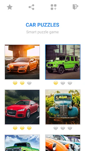 Jigsaw Car Mosaic Puzzles