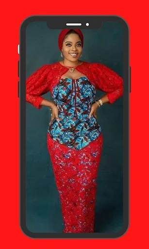 Ankara and Lace Combo Styles