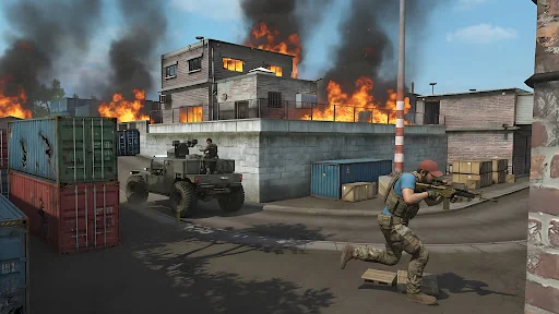Critical Gun Strike: Army War