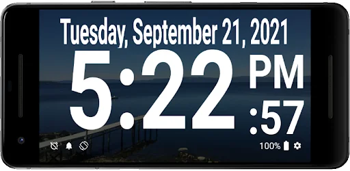 Big DeskClock - alarm & notify