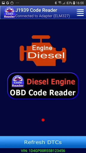 J1939 OBD Code Reader