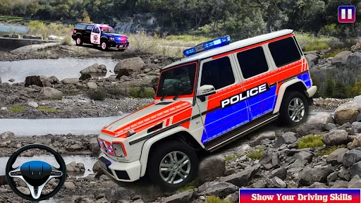 Police Car Auto Chase Car Game
